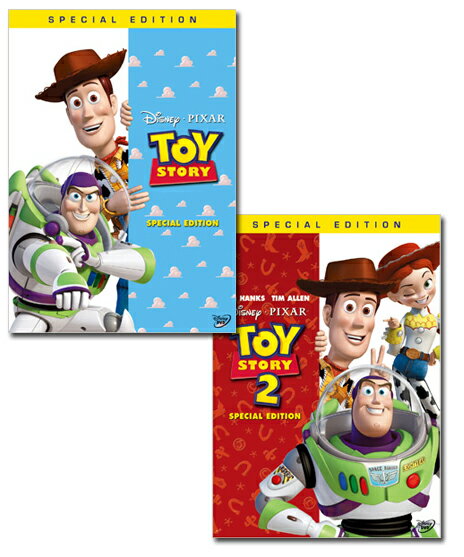 【送料無料】　トイ・ストーリー（Toy Story） スペシャル・エディション　1&2 DVD　セット