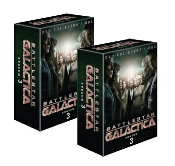 【送料無料】　GALACTICA（バトルスターギャラクティカ）　転：season 3 DVD-BOX1&2　セット