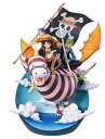 DESKTOP REAL McCOY ワンピース 03 デスクトップリアルマッコイ(モンキー・D・ルフィ / ロロノア・ゾロ / ウソップ) メガハウス フィギュア