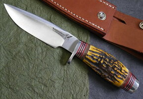 BLACKJACKブラックジャックClassicModel125シースナイフスタッグハンドルA-2工具鋼