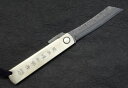HATTORI ハットリ肥後守型ナイフ 大KD30 カウリXダマスカス鋼