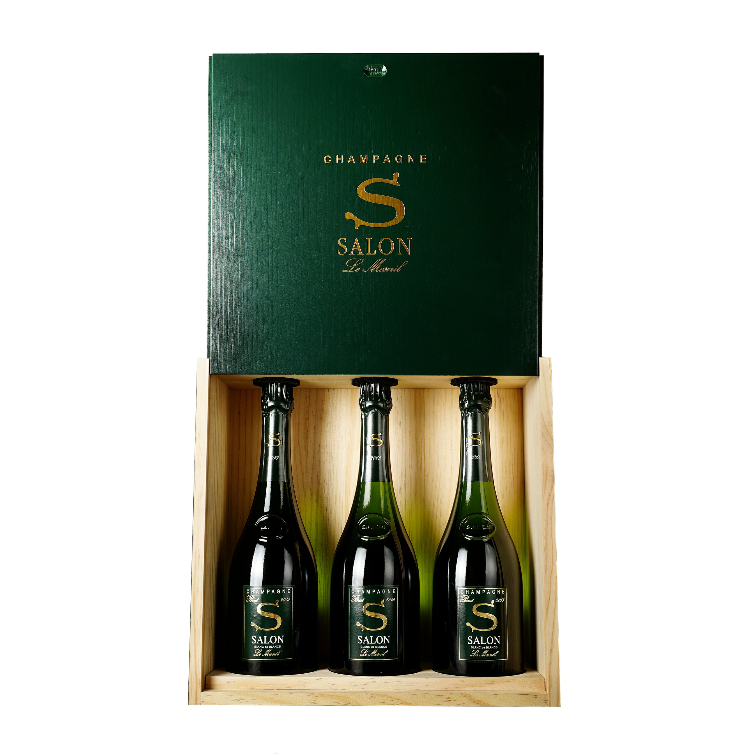 2015 サロン ブラン ド ブラン 3本セット 750ml Salon Blanc de Blancs フランス シャンパン シャンパーニュ