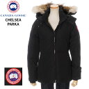 カナダグース ダウン レディース CANADA GOOSE ダウンコート ジャケット チェルシーパーカー ブラック XS-L 3804L CHELSEA PARKA