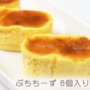 半生チーズケーキ、ぷっちーず （プチ・チーズ） 6個入り 