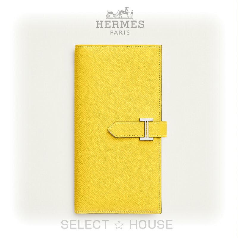 直営店リボン正規品 ギフト対応新品 お取り寄せ HERMES エルメス ベアン スフレ ウォレット【正規店直接買付品】