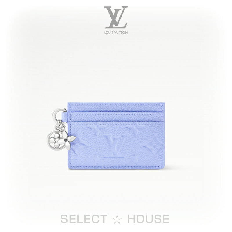 直営店 正規品 ルイヴィトンお取り寄せ新品LOUIS VUITTONルイ・ヴィトンカードケース ポルト カルト・LV チャーム