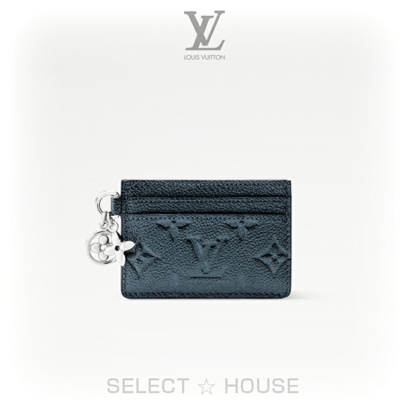 直営店 正規品 ルイヴィトンお取り寄せ新品LOUIS VUITTONルイ・ヴィトンカードケース ポルト カルト・LV チャーム