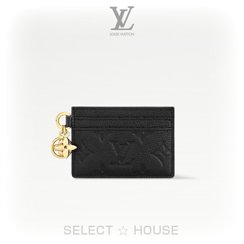 直営店 正規品 ルイヴィトンお取り寄せ新品LOUIS VUITTONルイ・ヴィトンカードケース ポルト カルト・LV チャーム