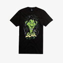 ディズニー Disney レディース メンズ兼用 スカー ライオンキング Tシャツ 半袖