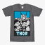 マーベル Marvel レディース メンズ兼用 マイティ・ソー Tシャツ 半袖
