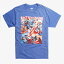 お取り寄せ マーベル Marvel レディース メンズ兼用 キャプテンアメリカ Tシャツ 半袖
