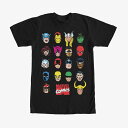 マーベル Marvel レディース メンズ兼用 Tシャツ 半袖