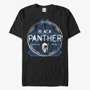 マーベル Marvel レディース メンズ兼用 ブラックパンサー Tシャツ 半袖