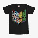 マーベル Marvel レディース メンズ兼用 アベンジャーズ Tシャツ 半袖