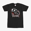 マーベル Marvel レディース メンズ兼用 ヴェノム Tシャツ 半袖