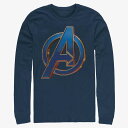 マーベル Marvel アベンジャーズ Tシャツ 長袖 ロングスリーブ エンドゲーム レディース メンズ