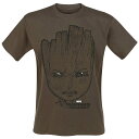 マーベル Marvel ガーディアンズ・オブ・ギャラクシー グルート Tシャツ 半袖 レディース メンズ