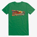 バック トゥ ザ フューチャー Tシャツ Back To The Future Fire Script 海外映画 Movie メンズ