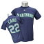 MLB マリナーズ ロビンソン・カノ Tシャツ ネイビー マジェスティック Player Tシャツ