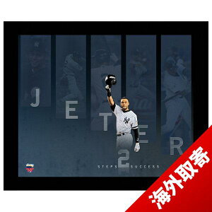 【取寄】MLBヤンキース#2デレク・ジーター14TimeAllStarStepstoSuccess16x20FramedCollageSteinerSports