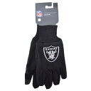 NFL レイダース 手袋 ブラック マッカーサー/McArthur Technology グローブ 9 oz.