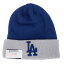 MLB ドジャース ニットキャップ/ニット帽 チーム ベーシック カフ ニューエラ/New Era