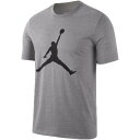 ナイキ ジョーダン/NIKE JORDAN Tシャツ ジョーダン ジャンプマン S/S クルー カーボンヘザー CJ0921-091【NIKEJP】