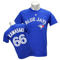 Majestic MLB ブルージェイズ 川崎宗則 Player Tシャツ JPN Ver - 
昇格が待ち遠しいMLBブルージェイズ川崎Tシャツがついに入荷!!
