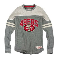 Rushing Line Thermal L/S シャツ Mitchell&Ness - 
49ers、ジャイアンツ、スティーラーズ等7チームが新入荷！
