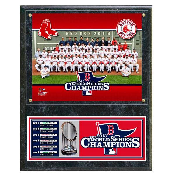 MLB ボストン・レッドソックス 2013 W.S Champions Team Sit-down Plaque with boxscore plate Photo File - 
ボストン・レッドソックスのワールドシリーズ優勝記念アイテムが新入荷！
