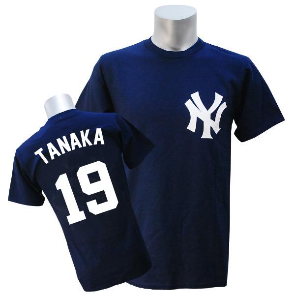 MLB ヤンキース #19 田中将大 Player Tシャツ - 
話題沸騰中☆田中将大投手のプレイヤーTシャツ！待望の予約開始！！
