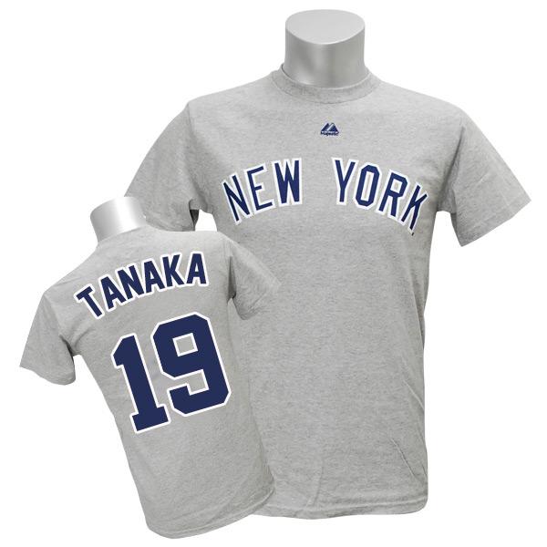 MLB ヤンキース #19 田中将大 Player Tシャツ/ユニフォーム - 
Player Tシャツ、キッズ用Tシャツ、ユニフォームが再入荷！
