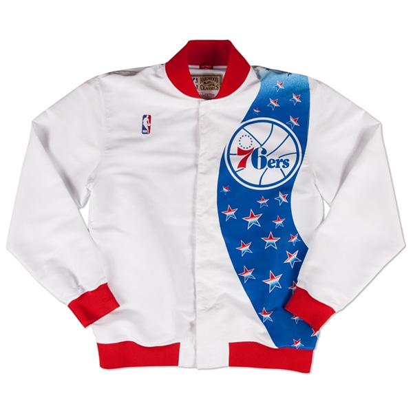 NBA Authentic Warm Up ジャケット - 
NBAハードウッド・クラシック・コレクションの新作ウィンドブレーカーが新入荷★ニックス・76ers・ヒートから選べます！！
