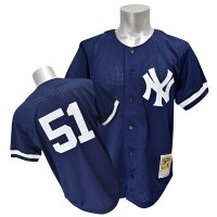 Mitchell & Ness MLB バーニー・ウィリアムス Authentic Batting Player ユニフォーム - 
復刻ロゴのアップリケ刺繍があしらわれたクーパーズタウンコレクションが再入荷！！
