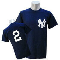 MLB ニューヨーク・ヤンキース Number Tシャツ - 
オーセンティックジャージをモチーフにネーム無しとなる定番プレーヤーTシャツが再入荷！！
