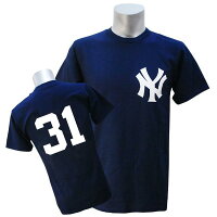 Majestic MLB ヤンキース ナンバーTシャツ - 
当店限定デザイン！ヤンキースのナンバーTシャツが再入荷！NYロゴ＆背番号のみのシンプルさが魅力♪
