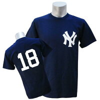 MLB ニューヨーク・ヤンキース Number Tシャツ - 
オーセンティックジャージをモチーフにネーム無しとなる定番プレーヤーTシャツが予約開始！！
