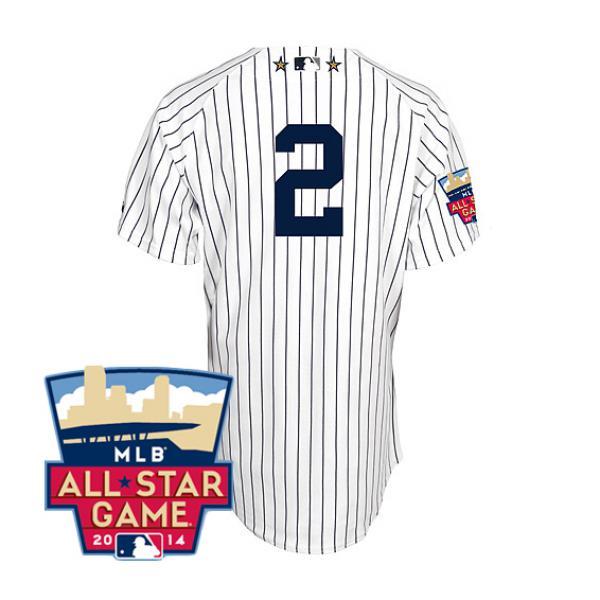 ヤンキース 2014 All-Star Authentic Player ユニフォーム - MLBオールスター2014パッチ付きユニフォーム★ジーター選手＆田中将大選手モデルの取扱い開始！！