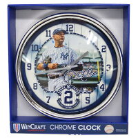 MLB ヤンキース デレク・ジーター Chrome ウォールクロック - 
Wincraft社製のジーター選手の壁掛け時計が新入荷！！
