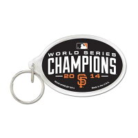 MLB サンフランシスコ・ジャイアンツ 2014 World Series Champions Acrylic キーリング - 
ワールドシリーズ制覇を成し遂げたジャイアンツの記念グッズが新入荷！！
