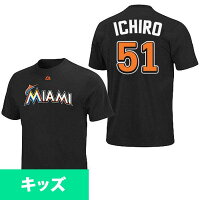  MLB マーリンズ イチロー・ヤンキース 田中将大グッズ - 
500盗塁達成間近!?MLBイチローTシャツ再入荷☆KIDSサイズ充実
