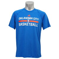 Adidas NBA サンダー オンコート クライマライト Tシャツ - 
NBAのオンコートTシャツが新入荷！選手が着用しているものと同仕様の機能性Tシャツ！	
