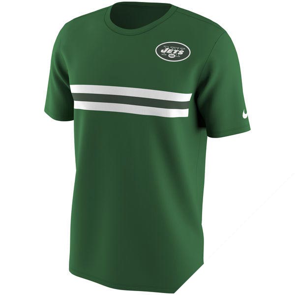 【取寄】NFL ジェッツ カラーラッシュ ストライプ Tシャツ ナイキ/Nike グリーン