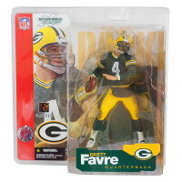 McFarlane NFL パッカーズ ブレット・ファーブ アクションフィギュア - 
ブレット・ファーブ氏のアクションフィギュアが新入荷！ファンなら見逃せない！
