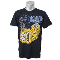 Mitchell & Ness NFL カウボーイズ チャンピオンシップ リング トラディショナル Tシャツ - 
カウボーイズのスーパーボウルチャンピオンリングをあしらったゴージャスなTシャツが新入荷！
