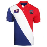 【取寄】NFL ダイアゴナル ストライプ ラガー ポロシャツ - 
インパクト抜群のカラーリング！NFLチームロゴポロシャツ！
