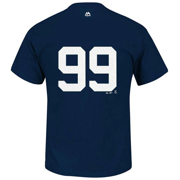 Majestic MLB ヤンキース #99 ナンバー Tシャツ