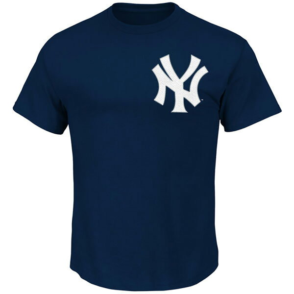 Majestic MLB ヤンキース #99 ナンバー Tシャツ