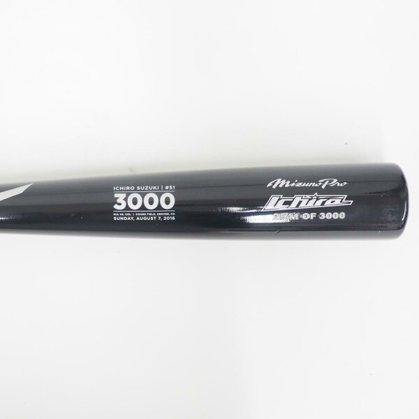 Mizuno MLB マーリンズ イチロー 通算3000安打記念バット