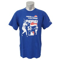 MLB マリナーズ イチロー PEPSI/ペプシ Tシャツ - 
イチロー選手ファン必見！イチローNo.51～♪のCMが懐かしい( ´∀`)入手困難なペプシTシャツが新入荷！
